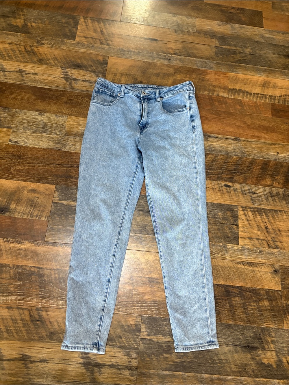Buffalo David Bitton Light Blue High-Rise Women's Jeans Margot Mom Jeans